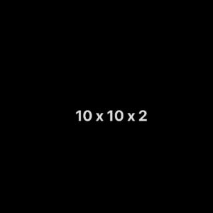 10x10x2