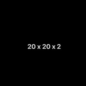 20x20x2